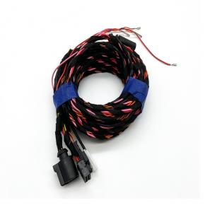 Car Panoramic Reverse Camera Wiring Harness Rear View Cable Car Transmission Video Adapter Harness Extension Cable