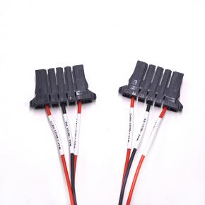 New energy high-voltage box module plug wire harness UL3329#20 multi-head Y-type cold-pressing terminal wire processing and customization