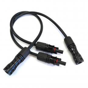 Customized MC4 solar PV connecting cable MC4 male/female plug-in connecting cable PV inverter adapter cable